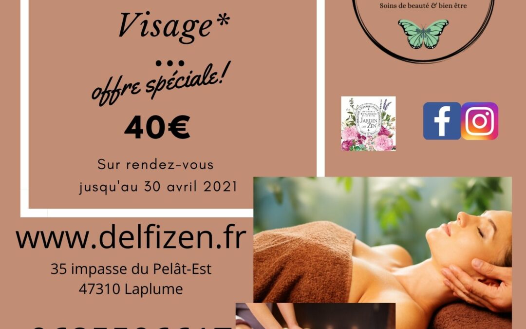 FORMULE MODELAGE DU DOS + SOIN ÉCLAT DU VISAGE