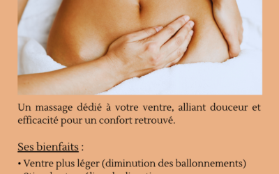 Massage du Ventre Belly Sculpt